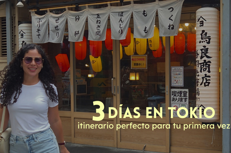 Itinerario de 3 dias en tokio para la primera vex en tokio Japon